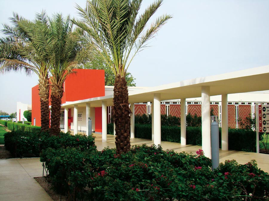 An external view of the Salam Centre for cardiac surgery in Sudan